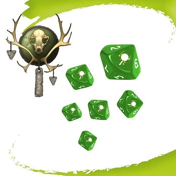 Dice Terninges 195 166 10 Terninger Drakerys Army Dice: Ashral Orcs 10 Sidet