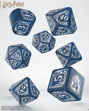 Dice Terninges 195 166     Terninger Harry Potter Ravenclaw Modern Glittering Indigo With White