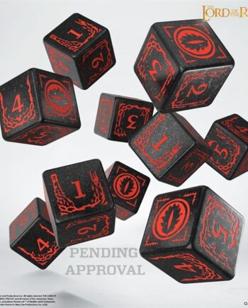 Dice Terninges 195 166   10 Terninger   Sidet  D6  The Lord Of The Rings: Mordor