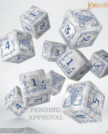 Dice Terninges 195 166   10 Terninger   Sidet  D6  The Lord Of The Rings: Rivendell Stone