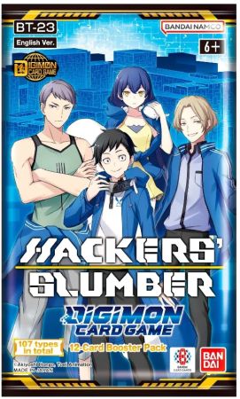 Digimon Card Game Bt23: Hackers 226 128 153 Slumber Booster Pack