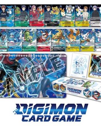 Digimon Card Game Pb17 Adventure 02: The Beginning Set  Playmat  Promokort  Sleeves  Storage Box