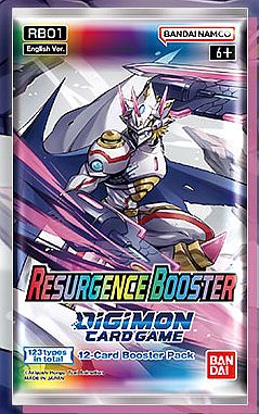 Digimon Card Game Rb01: Resurgence Booster Booster Pack