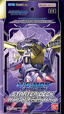 Digimon Card Game St16 Starter Deck: Wolf Of Friendship