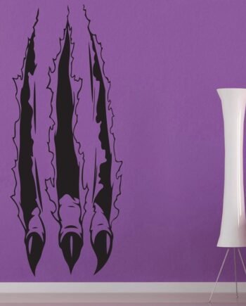 Dinosaur Klør Wallsticker