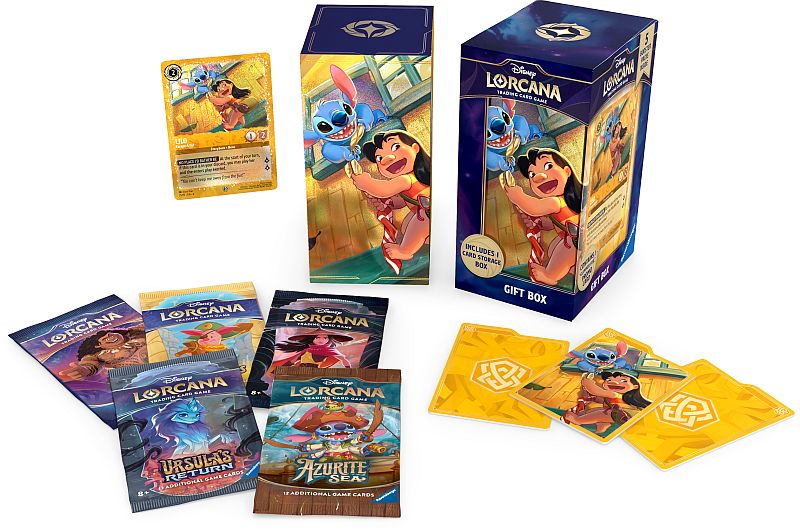 Disney Lorcana Tcg: Set Archazia Island Lilo Gift Box Set Booster Packs