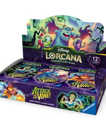 Disney Lorcana Tcg: Set 13 Attack Of The Vine  Booster Display  Box Med 24 Pakker