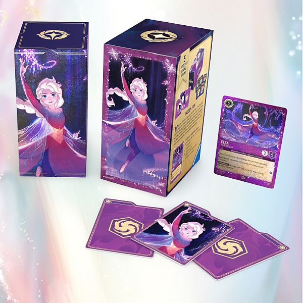 Disney Lorcana Tcg: Set Fabled Elsa Gift Box Booster Packs
