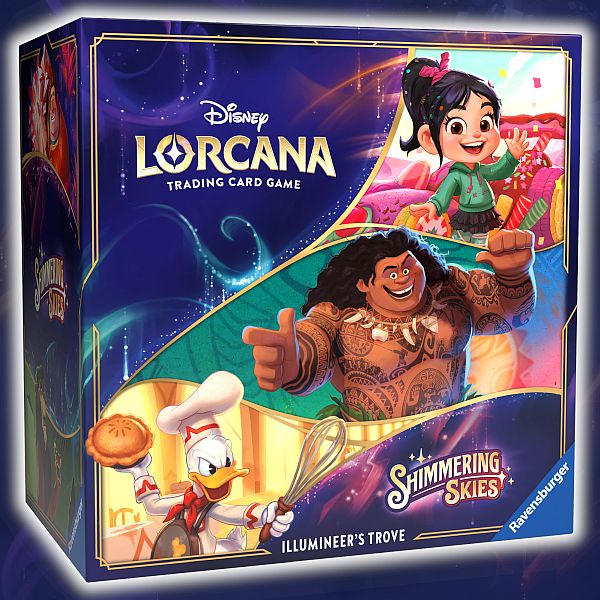 Disney Lorcana Tcg: Set Shimmering Skies Illumineer Trove Booster Packs