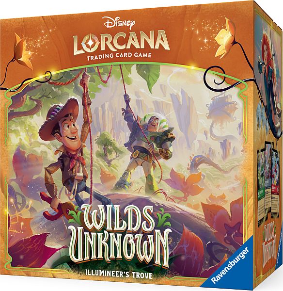 Disney Lorcana Tcg: Set 12 Wilds Unknown Illumineer Trove Booster Packs