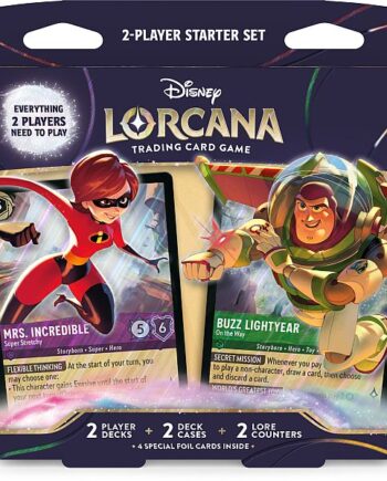 Disney Lorcana Tcg: Set 12 Wilds Unknown Two-player Starter Set    Decks   Guide