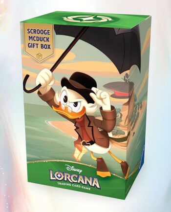 Disney Lorcana Tcg: Set 11 Winterspell Scrooge Gift Box    Booster Packs