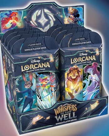 Disney Lorcana Tcg: Whispers In The Well Deck Display