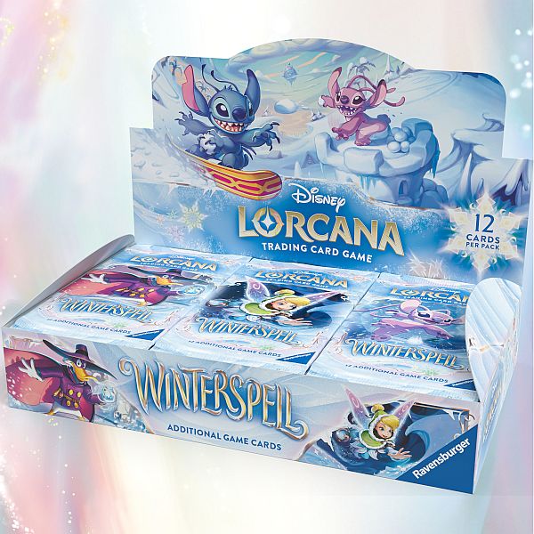Disney Lorcana Tcg: Winterspell Booster Display