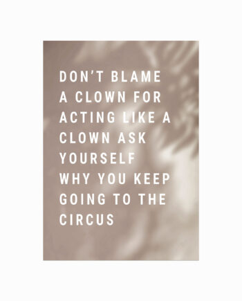 Don   Blame   Clown