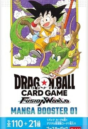Dragon Ball Super: Japansk Japanese Fusion World Tcg: Booster Pack Sb01: Manga Booster 01