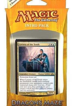 Dragon   Maze Intro Pack Deck Azorius Authority Lavinia Of The Tenth   Boosters Pr  Deck   Mtg Dgm