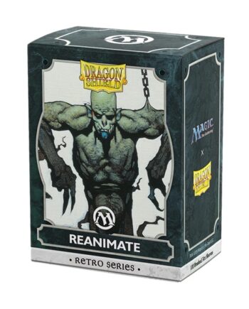 Dragon Shield Deck Protectors Brushed Art Sleeves: Magic: The Gathering Retro Series: Reanimate 100 Lommer Dragonshield Sleeves  At-16533