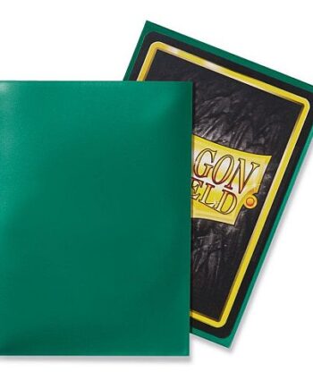 Dragon Shield Deck Protectors Classic: Green  Gr 195 184    100 Lommer Dragonshield Sleeves  At-10004