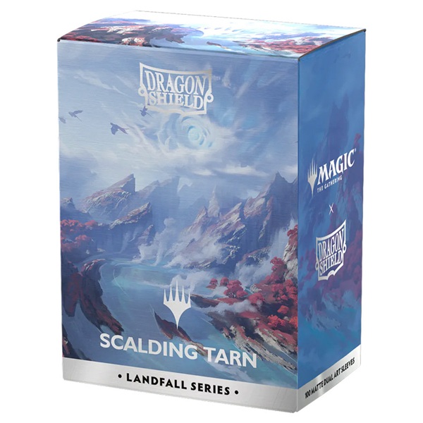 Dragon Shield Deck Protectors License Sleeves: Magic: The Gathering Landfall Series: Scalding Tarn 100 Lommer Dragonshield Sleeves At-16503