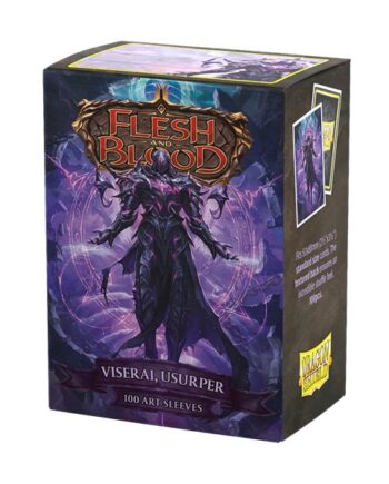 Dragon Shield Deck Protectors Matte Art Sleeves: Flesh And Blood Viserai  Usurper 100 Lommer Dragonshield Sleeves  At-16184