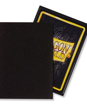 Dragon Shield Deck Protectors Matte: Black  Sort  100 Lommer Dragonshield Sleeves  At-11002