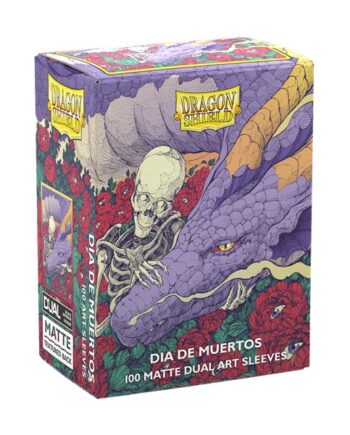 Dragon Shield Deck Protectors Matte Dual Art Sleeves: Dia De Muertos 2026 100 Lommer Dragonshield Sleeves  At-12192