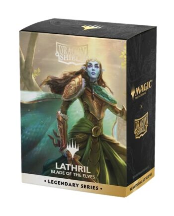 Dragon Shield Deck Protectors Matte Dual Art Sleeves: Magic: The Gathering Legendary Series: Lathril  Blade Of The Elves 100 Lommer Dragonshield Sleeves  At-16538
