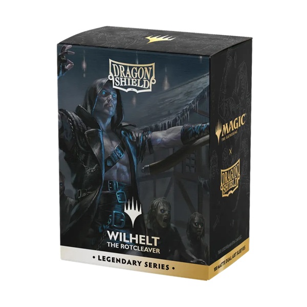 Dragon Shield Deck Protectors Matte Dual Art Sleeves: Magic: The Gathering Legendary Series: Wilhelt The Rotcleaver 100 Lommer Dragonshield Sleeves At-16539