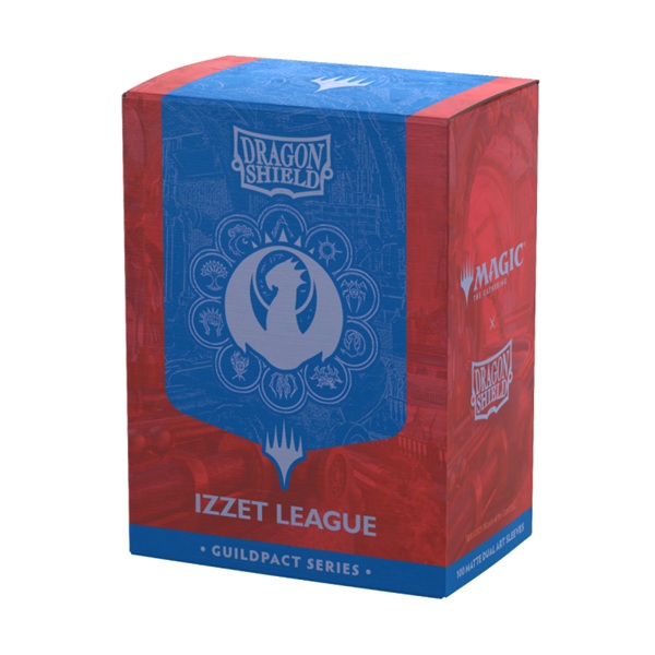 Dragon Shield Deck Protectors Matte Dual Art Sleeves: Magic: The Gathering: The Guildpact Series Izzet League 100 Lommer Dragonshield Sleeves At-16516