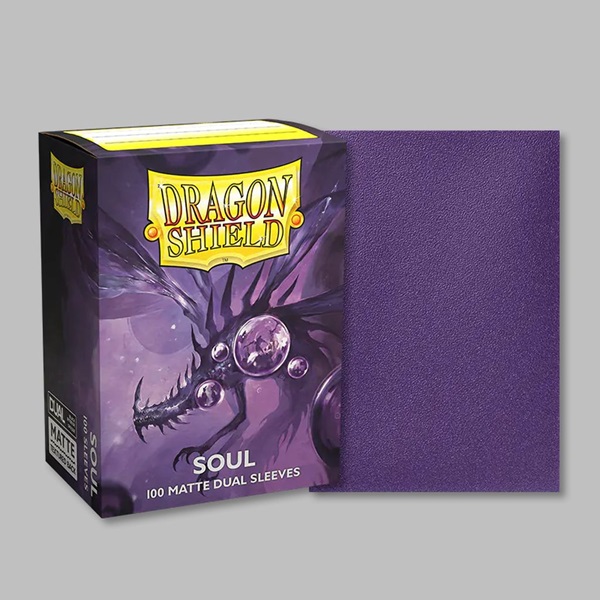 Dragon Shield Deck Protectors Matte Dual: Soul 100 Lommer Dragonshield Sleeves At-15062
