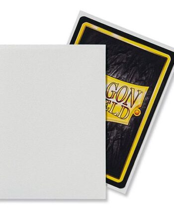 Dragon Shield Deck Protectors Matte: White  Hvid  100 Lommer Dragonshield Sleeves  At-11005