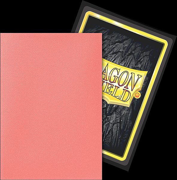 Dragon Shield Small Japanese Size Deck Protectors Matte Dual: Peach 60 Lommer Dragonshield Yugioh Sleeves At-15153