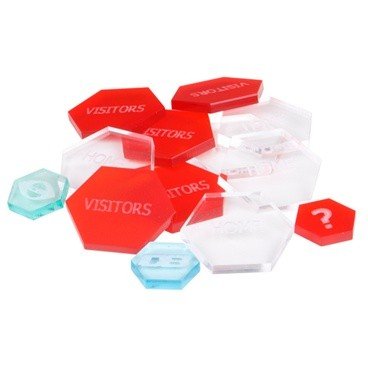 Dreadball Accessories: Counter Set  13 Assorted Counters
