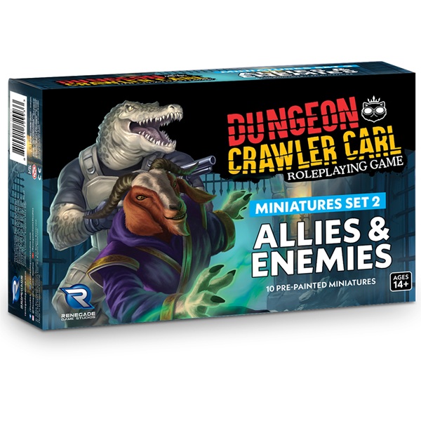 Dungeon Crawler Carl Rpg: Miniatures Set : Enemies Allies