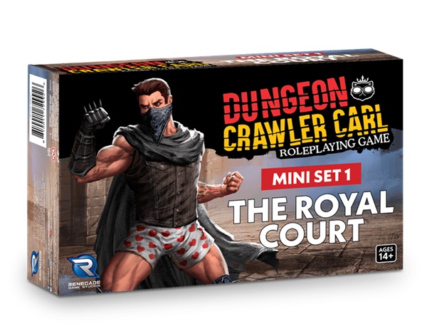 Dungeon Crawler Carl Rpg: Miniatures Set : The Royal Court