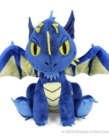 Dungeons   Dragons: Blue Dragon Kidrobot Phunny Plush Bamse 19cm