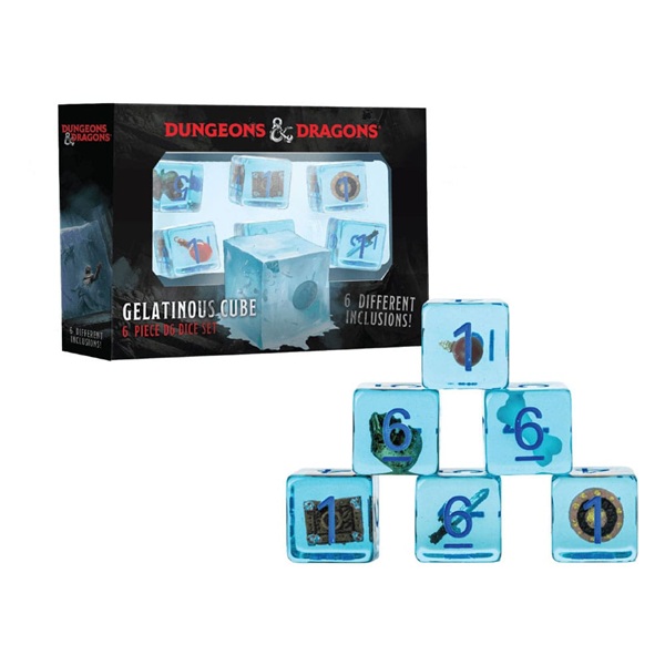 Dungeons Dragons : Gelatinous Cube Dice Set