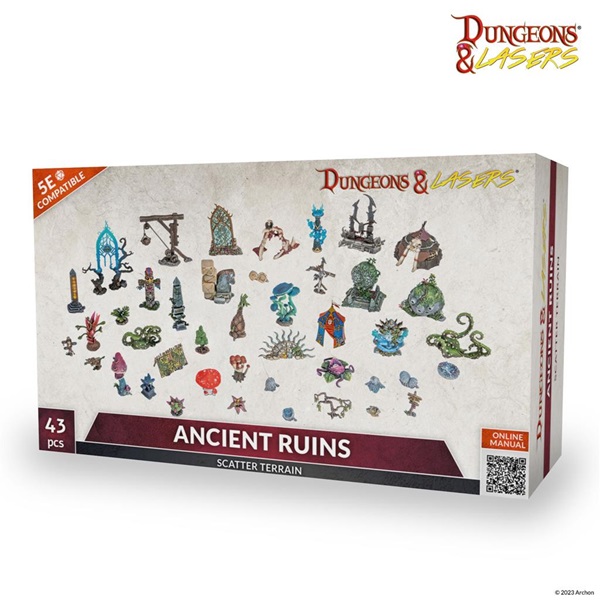 Dungeons Lasers Ancient Ruins Scatter Terrain