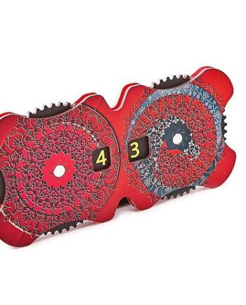- Raptor Double Dial Floral Red