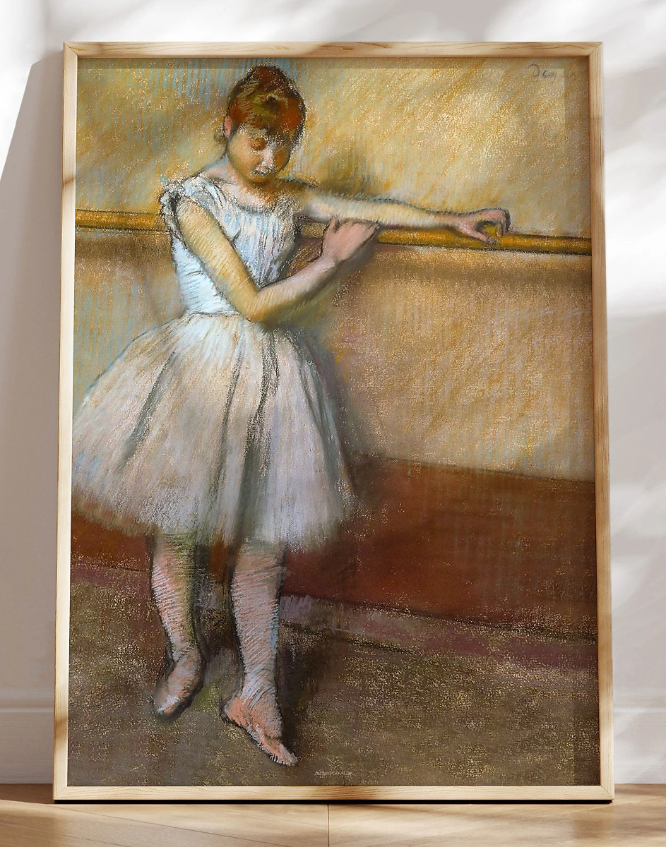 Edgar Degas Danseuse    La Barre