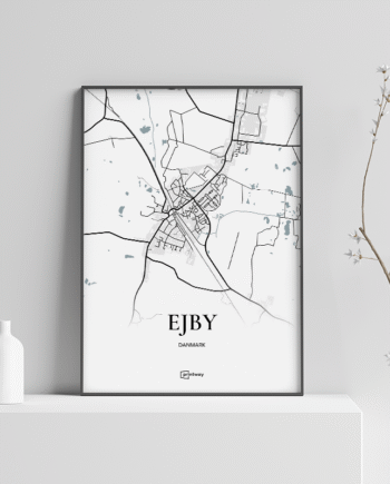 Ejby  Fyn  Plakaten 35 50 Cm  B3