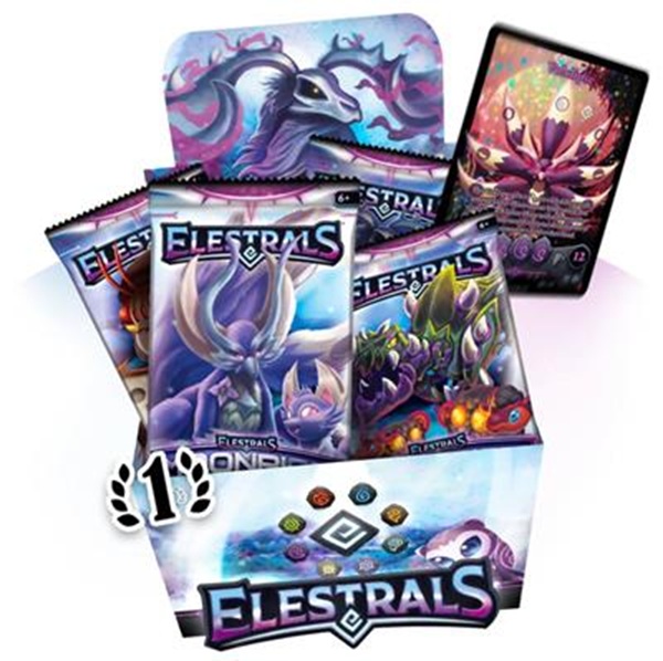 Elestrals Tcg: Moonrise Booster Display Box Med 36 Pakker