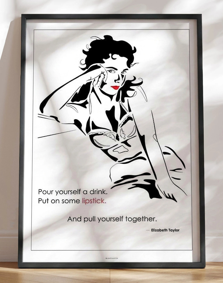 Elizabeth Taylor Plakat