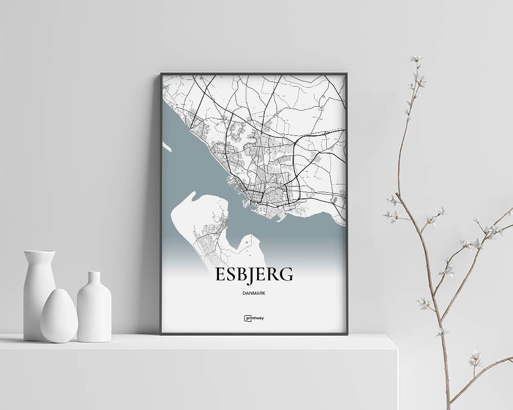 Esbjerg Plakaten 21 30 Cm A4