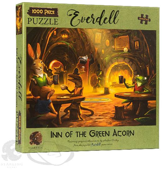 Everdell: Inn Of The Green Acorn Puzzle 1000 Pieces