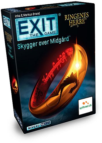 Exit: The Game Dansk Lord Of The Rings: Shadows Over Middle-earth Escape Room Puzzle Game