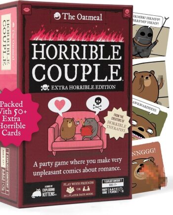 Exploding Kittens  Engelsk  Horrible Couple  226 128 147  Extra Horrible Edition