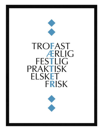 Fætter Citat Plakat