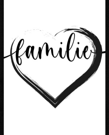 Familie Plakat